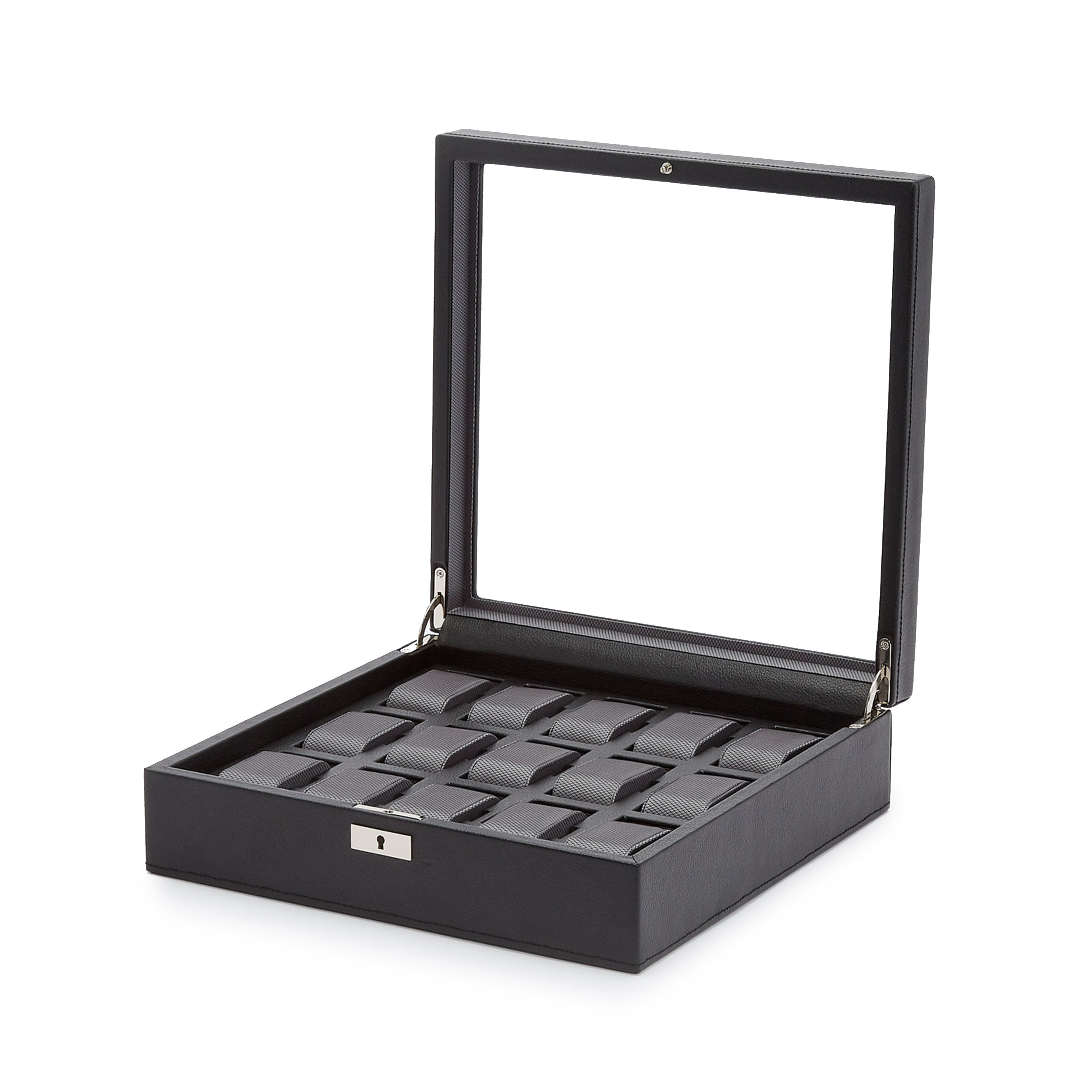 Wolf Viceroy 15 Pc Watch Box Black