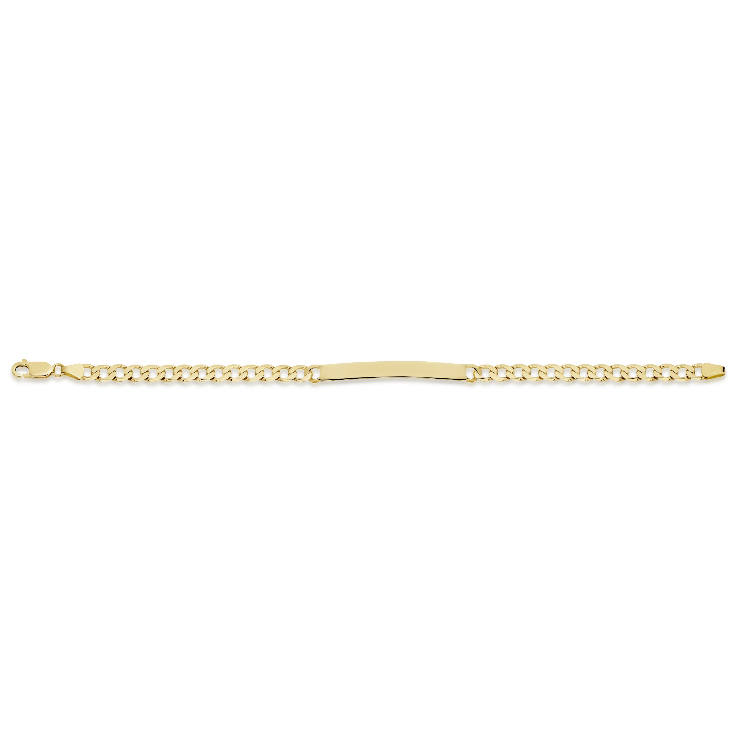 9ct gold ID bracelet
