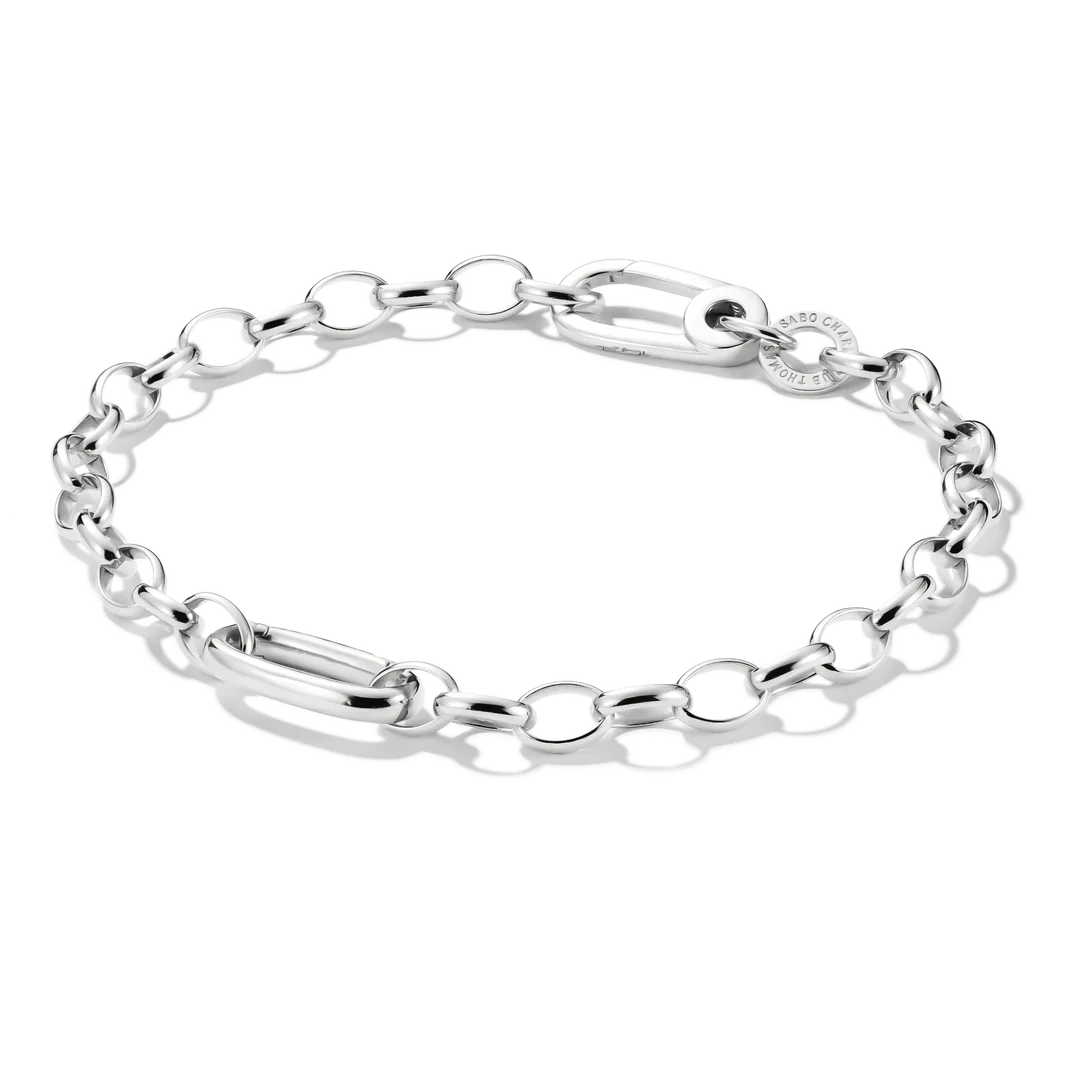 THOMAS SABO Charm bracelet with Connect link Silver