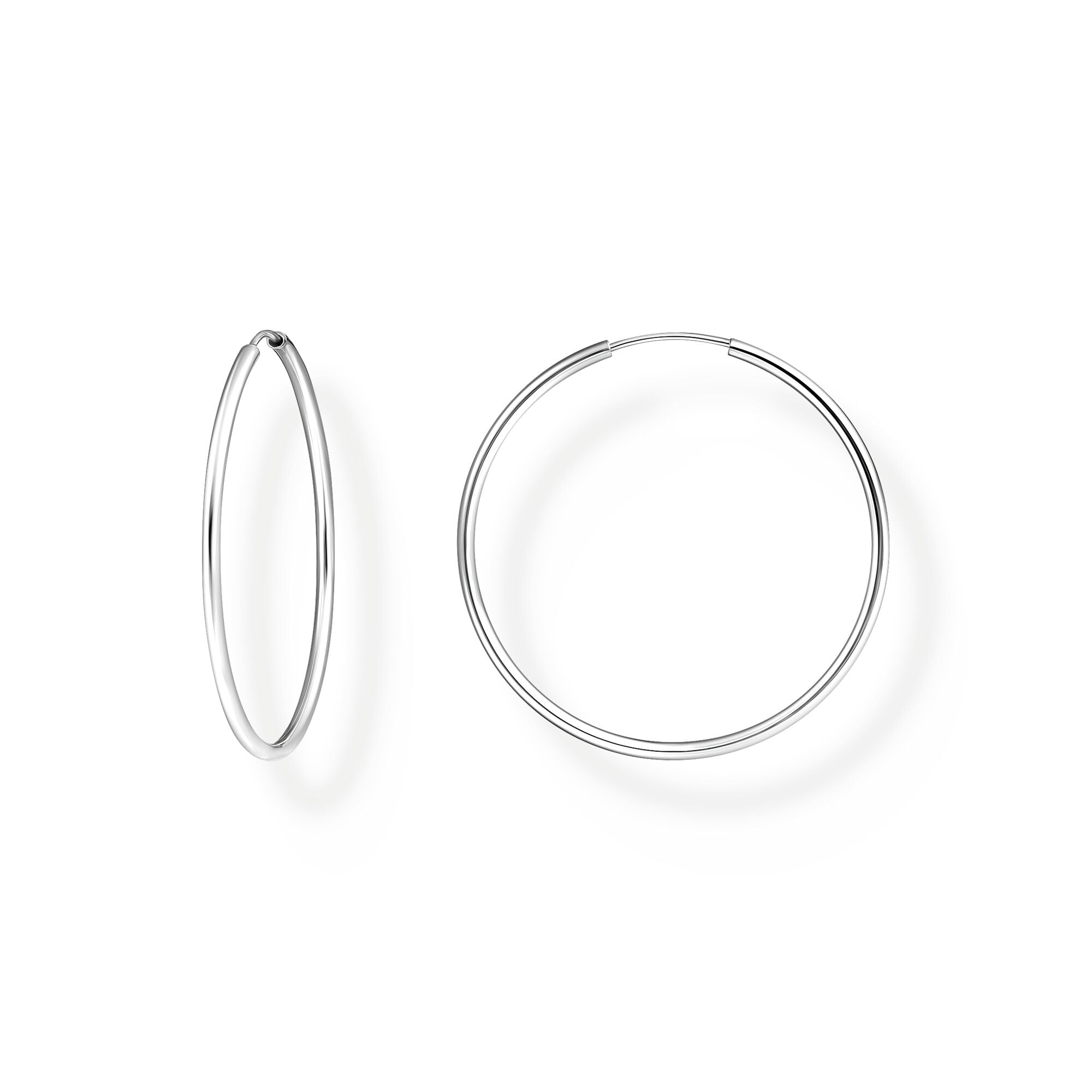 THOMAS SABO Medium Hoop Earrings Silver