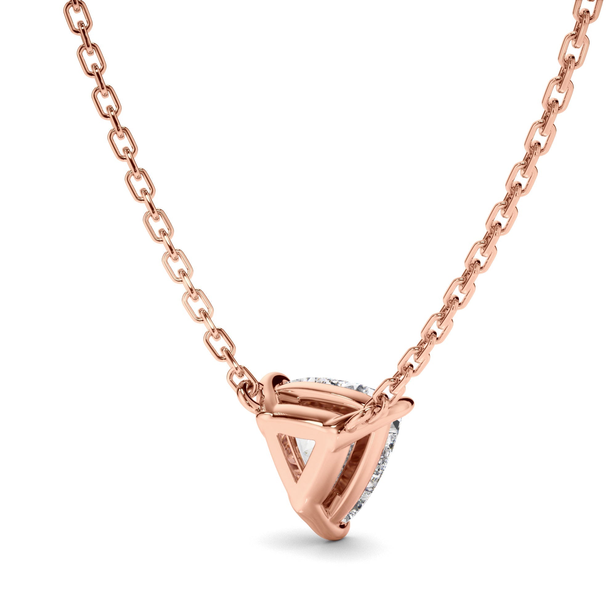 Trilliant Cut Diamond Necklet