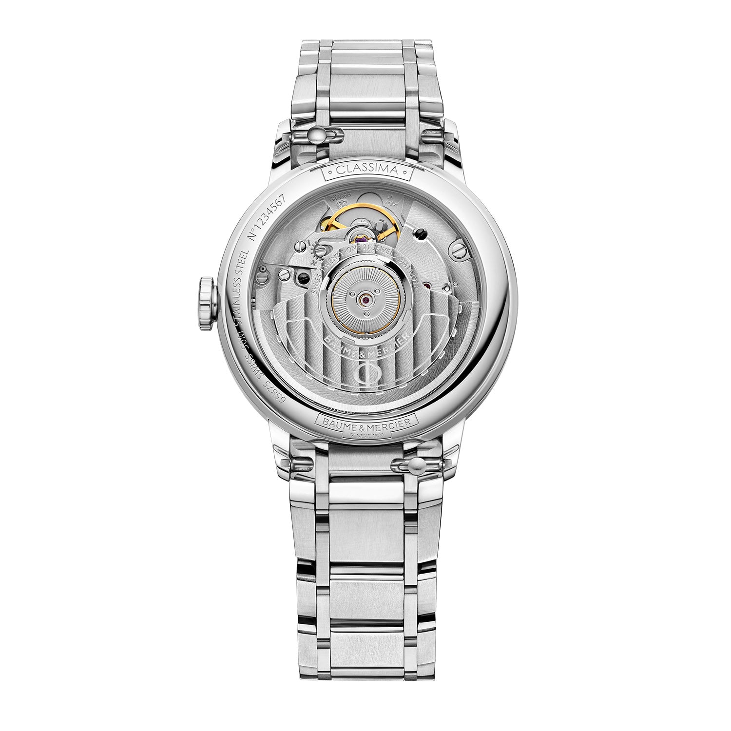Baume & Mercier Classima Automatic Watch Date Display - 34mm