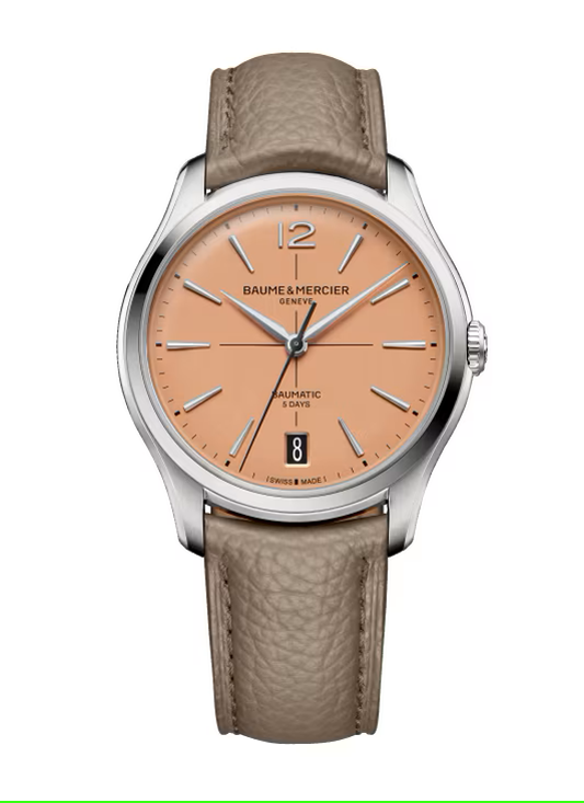 Baume & Mercier Clifton 10778 Automatic, Date Display Men's Watch Set 39mm