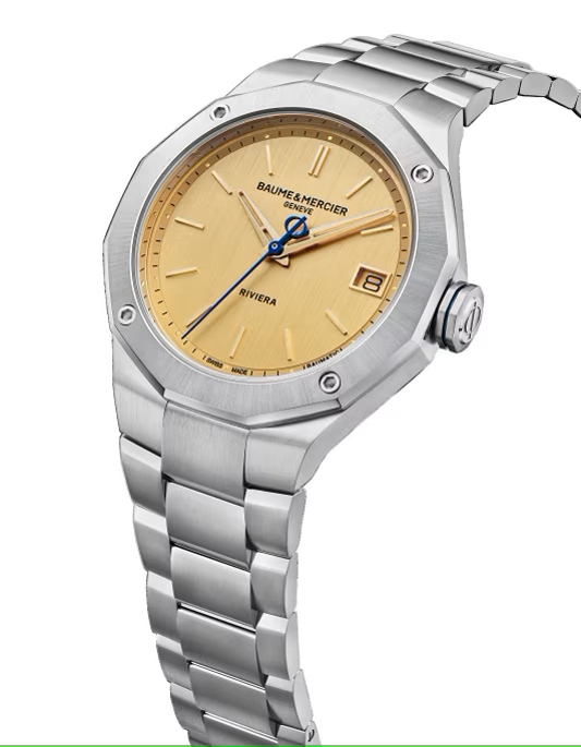 Baume & Mercier Riviera 10822 Automatic, Date Display Men's Watch 39mm