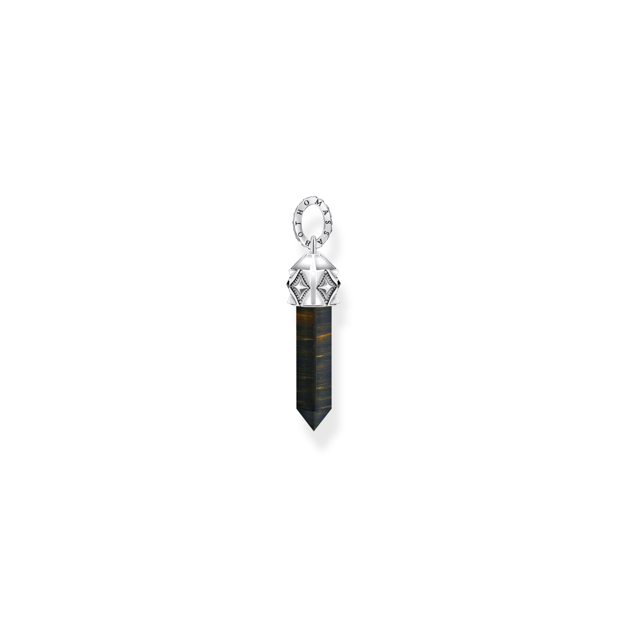 THOMAS SABO Crystal Pendant made from Golden Blue Tiger's Eye