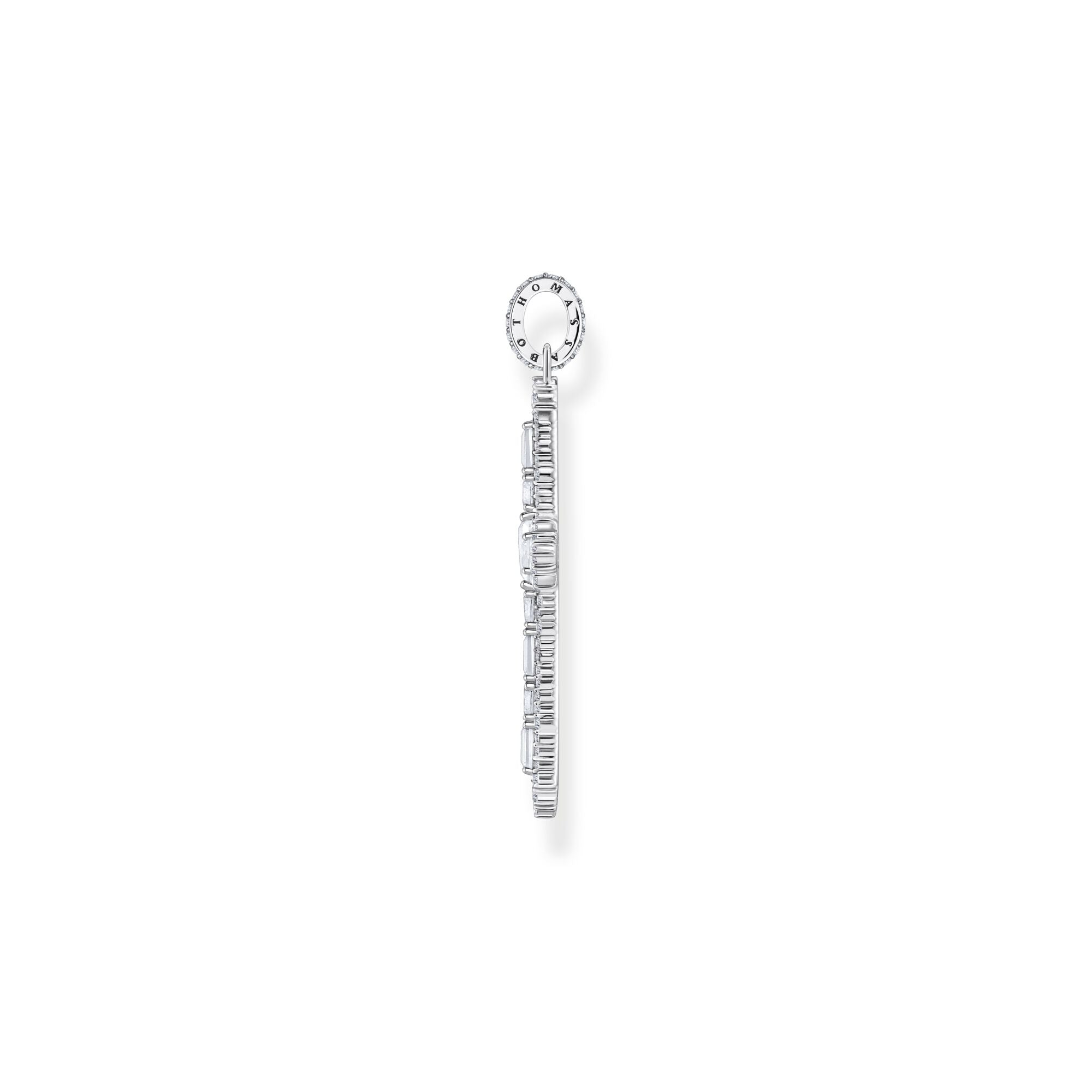 THOMAS SABO Cross pendant with white zirconia