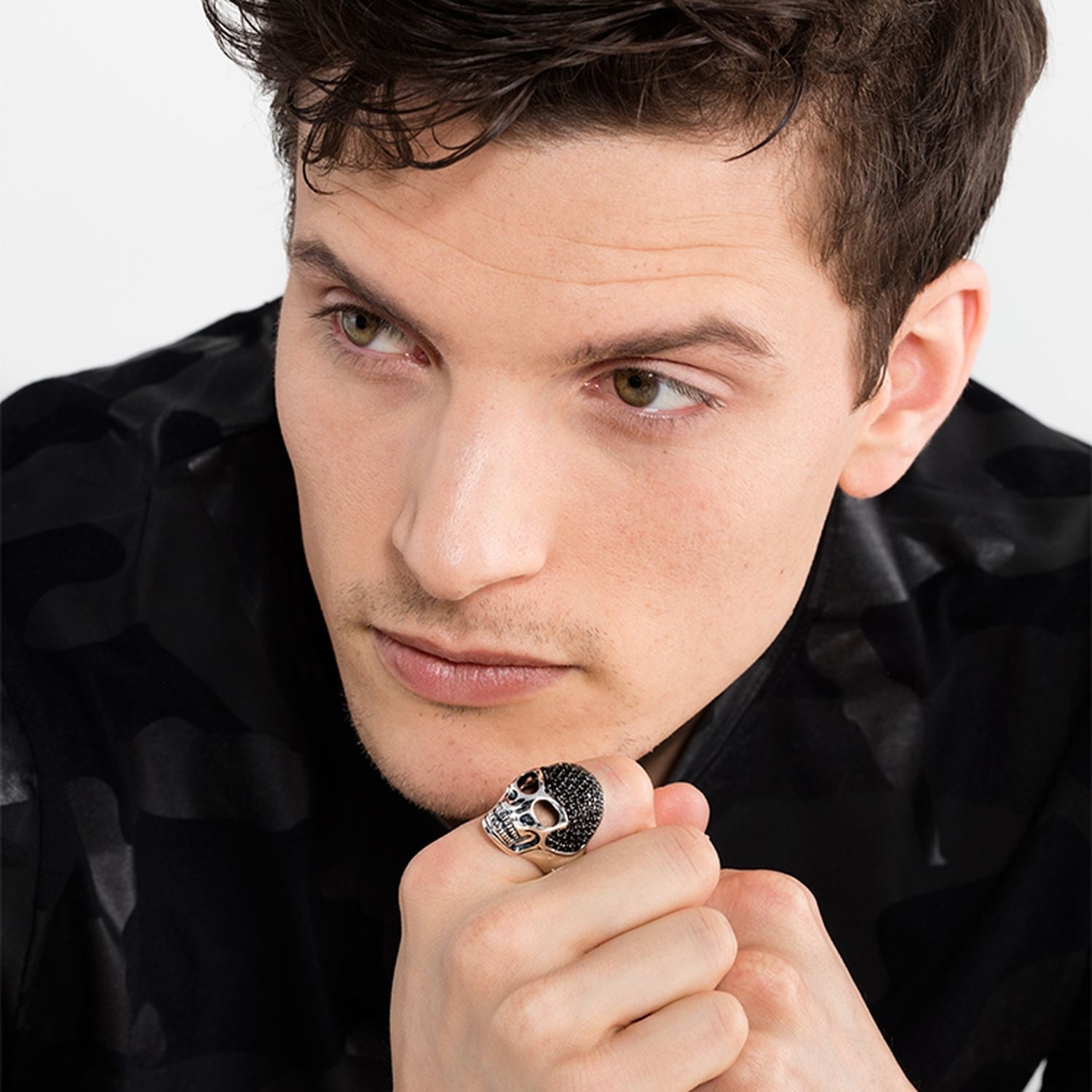 THOMAS SABO Ring "Skull Pave"