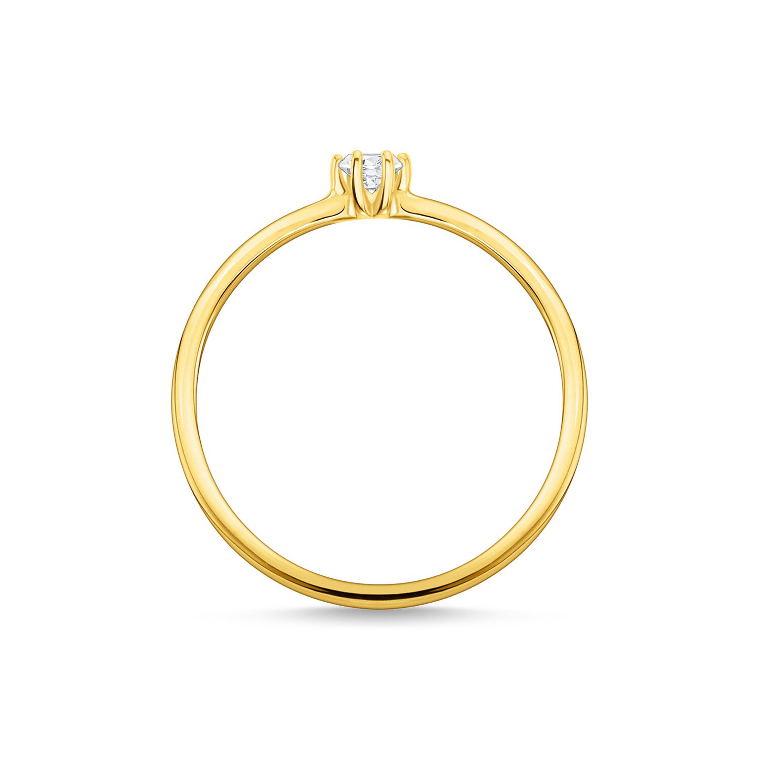 THOMAS SABO Ring White Stone