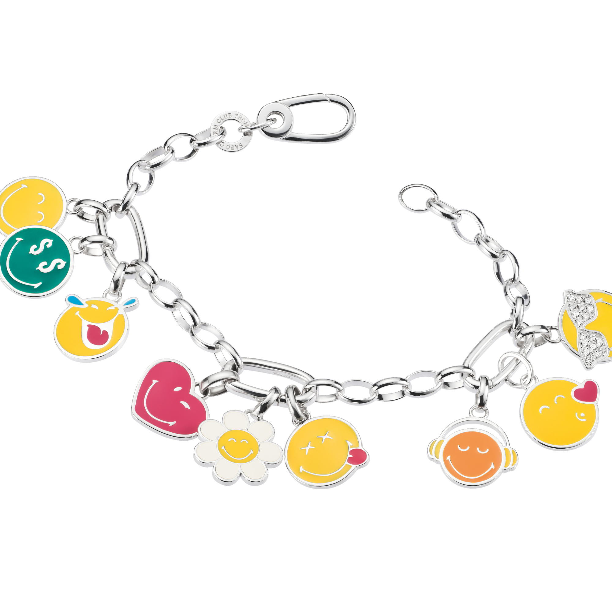 THOMAS SABO SMILEYWORLD® Laughing Charm Pendant Connect