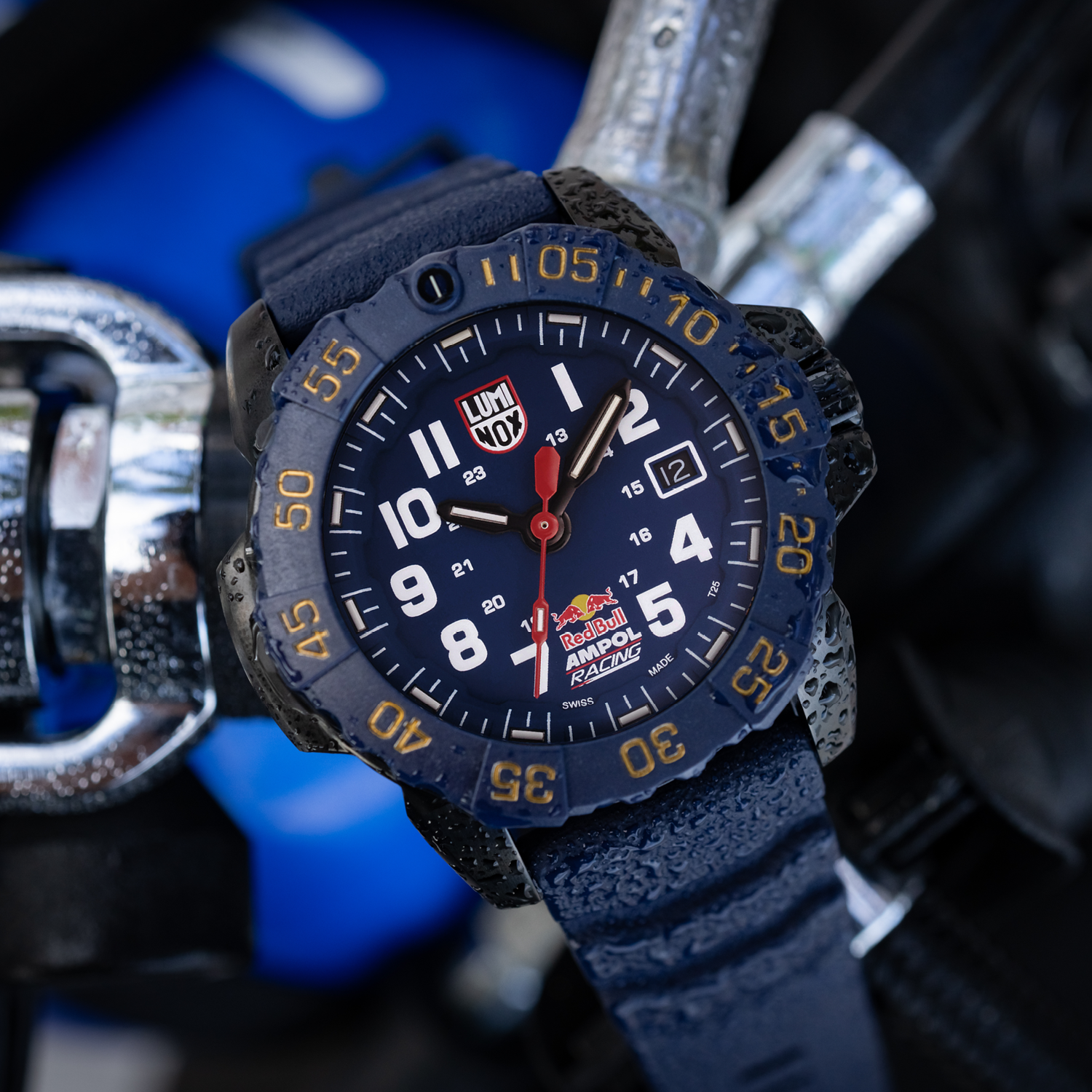 Luminox Red Bull Racing Navy SEAL 46mm Men's Watch - XS.3501.ARB.N