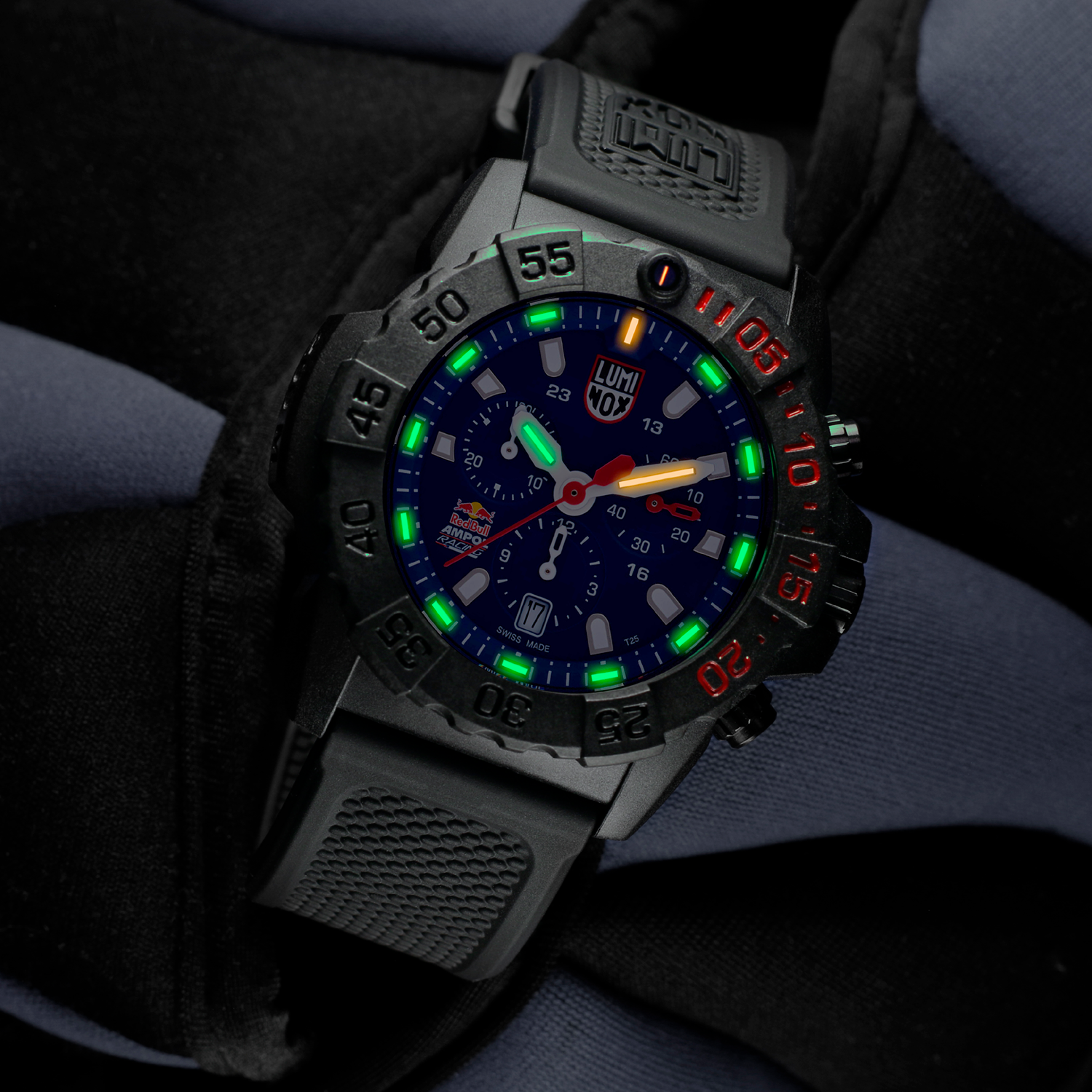 Luminox Red Bull Racing Navy SEAL 43mm Men's Watch
