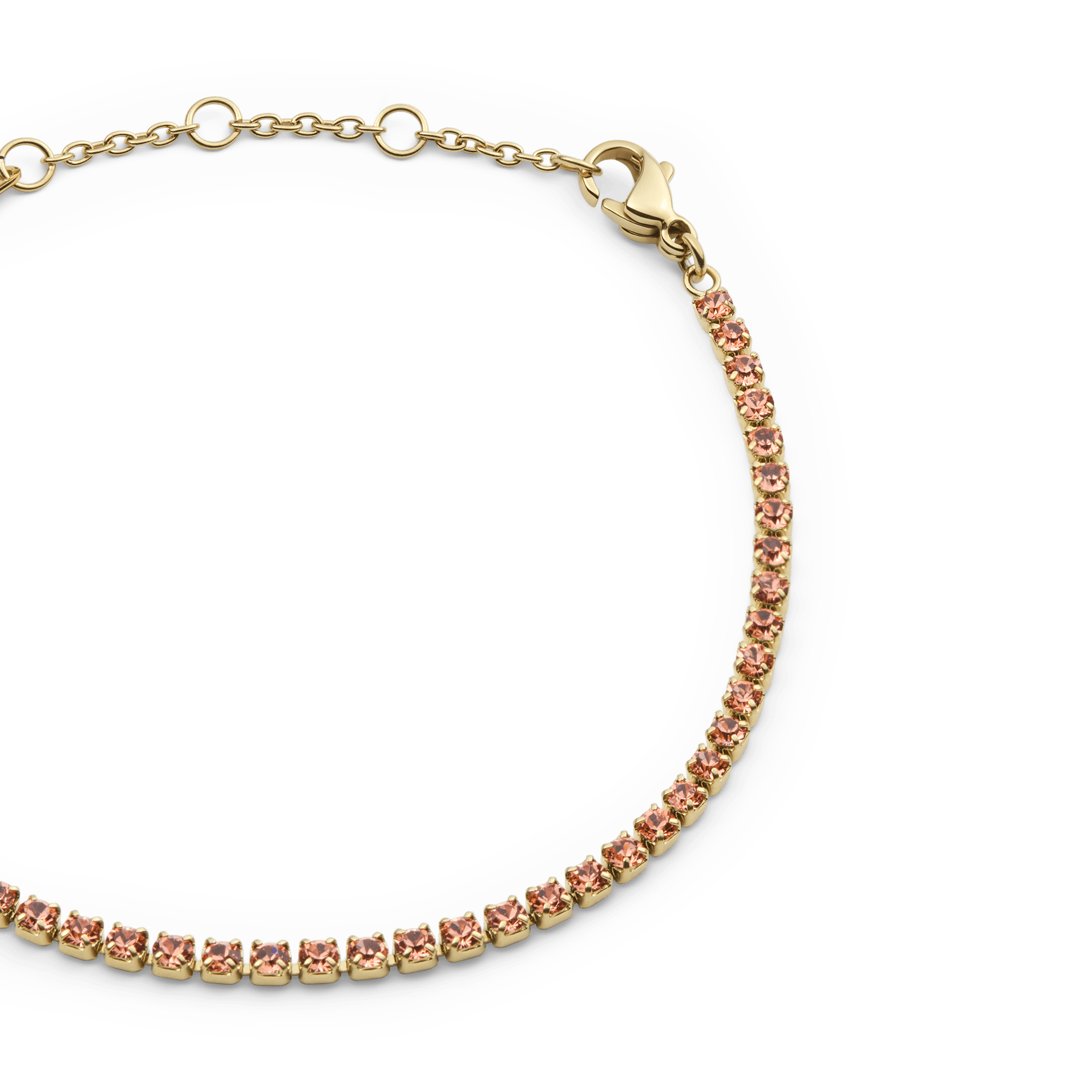 Daniel Wellington Classic Tennis Bracelet Apricot Gold