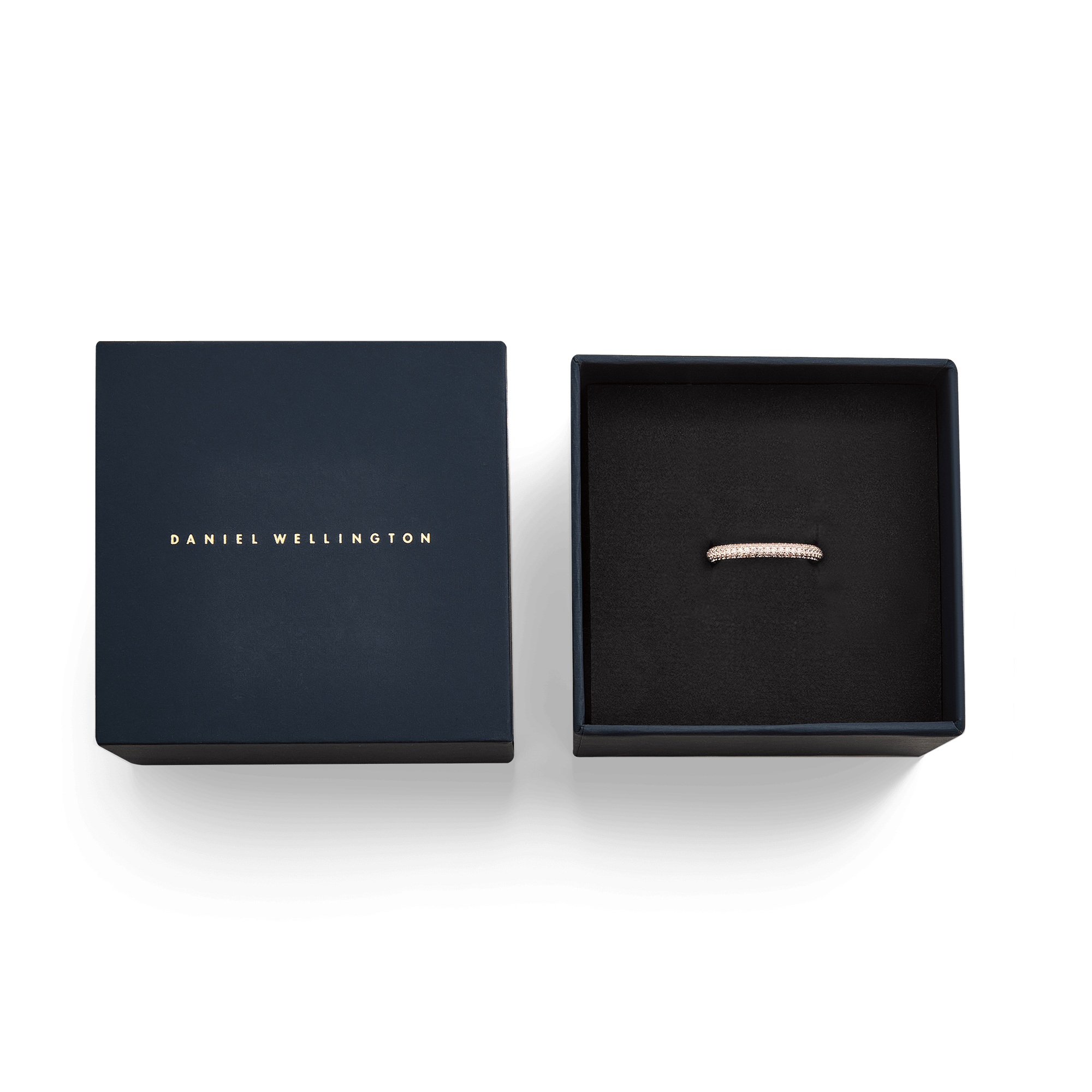 Daniel Wellington Pave Ring Rose Gold 3 mm