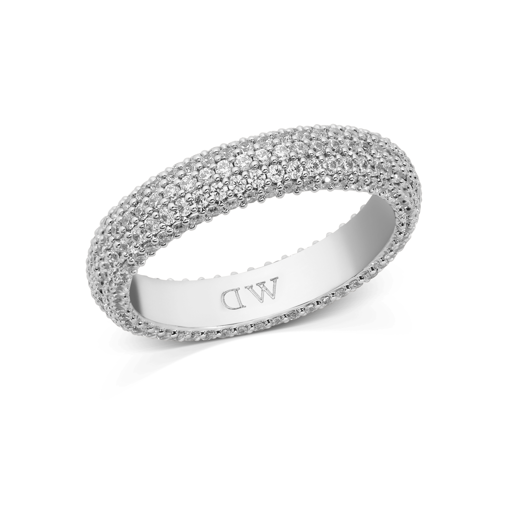 Daniel Wellington Pave Ring Silver 5 mm