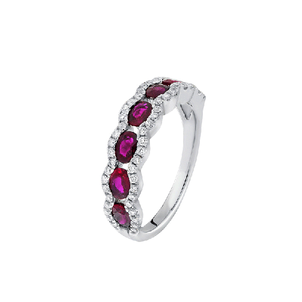18ct Gold Ruby Rings