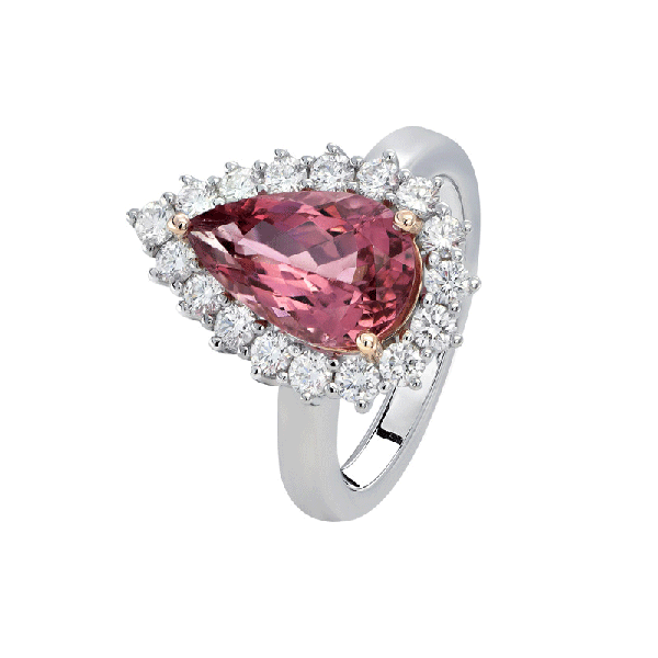 18ct Gold Tourmaline Rings