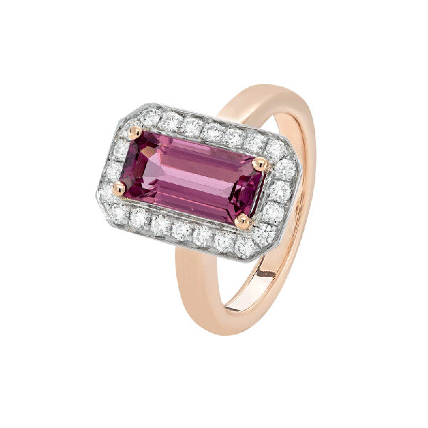 18ct Gold Tourmaline Rings