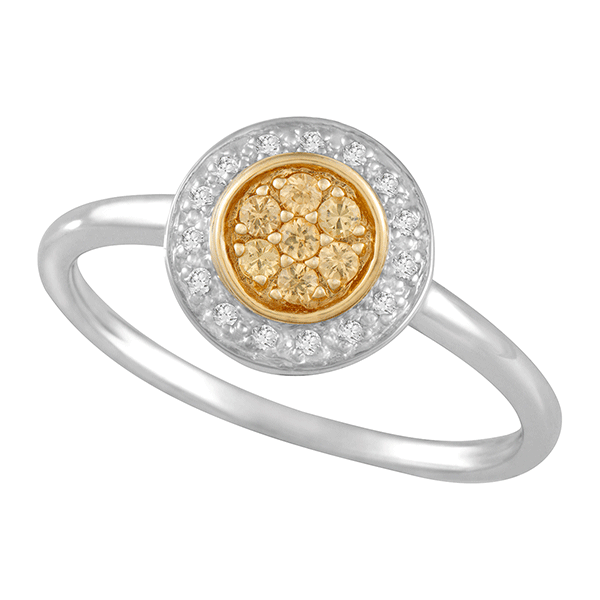 9ct Gold Sapphire Dress Ring