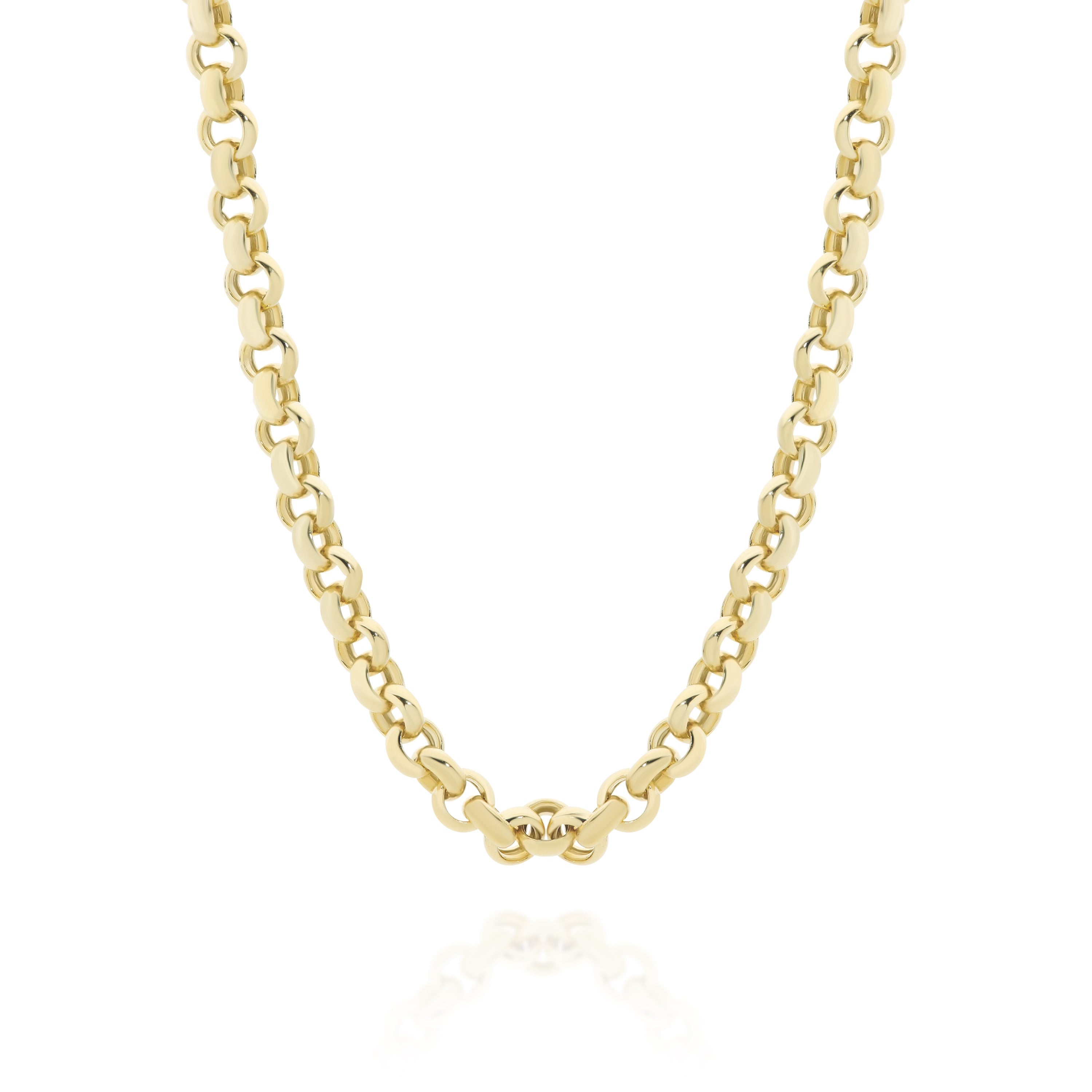 9ct gold necklace 51cm