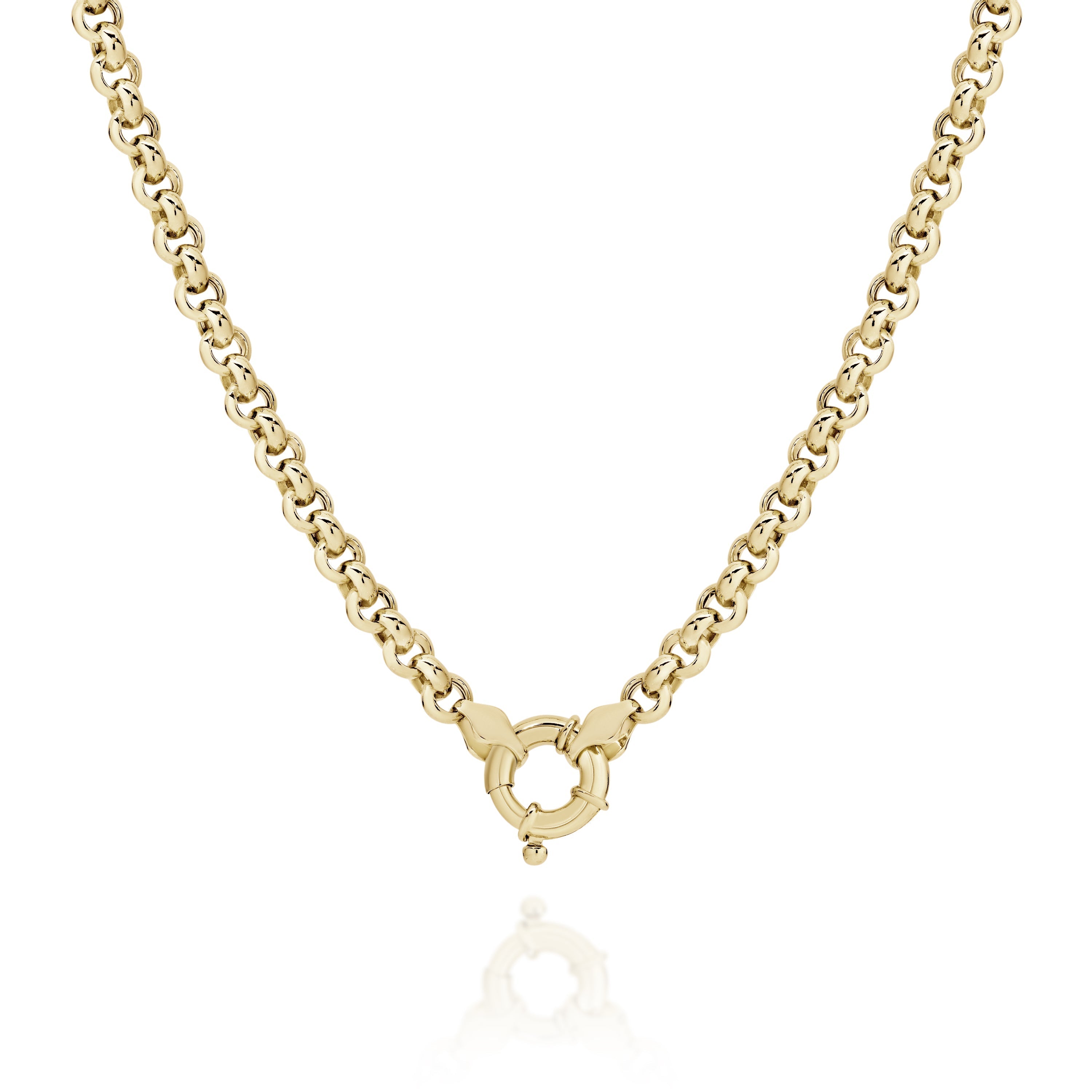 9ct gold necklet 50cm
