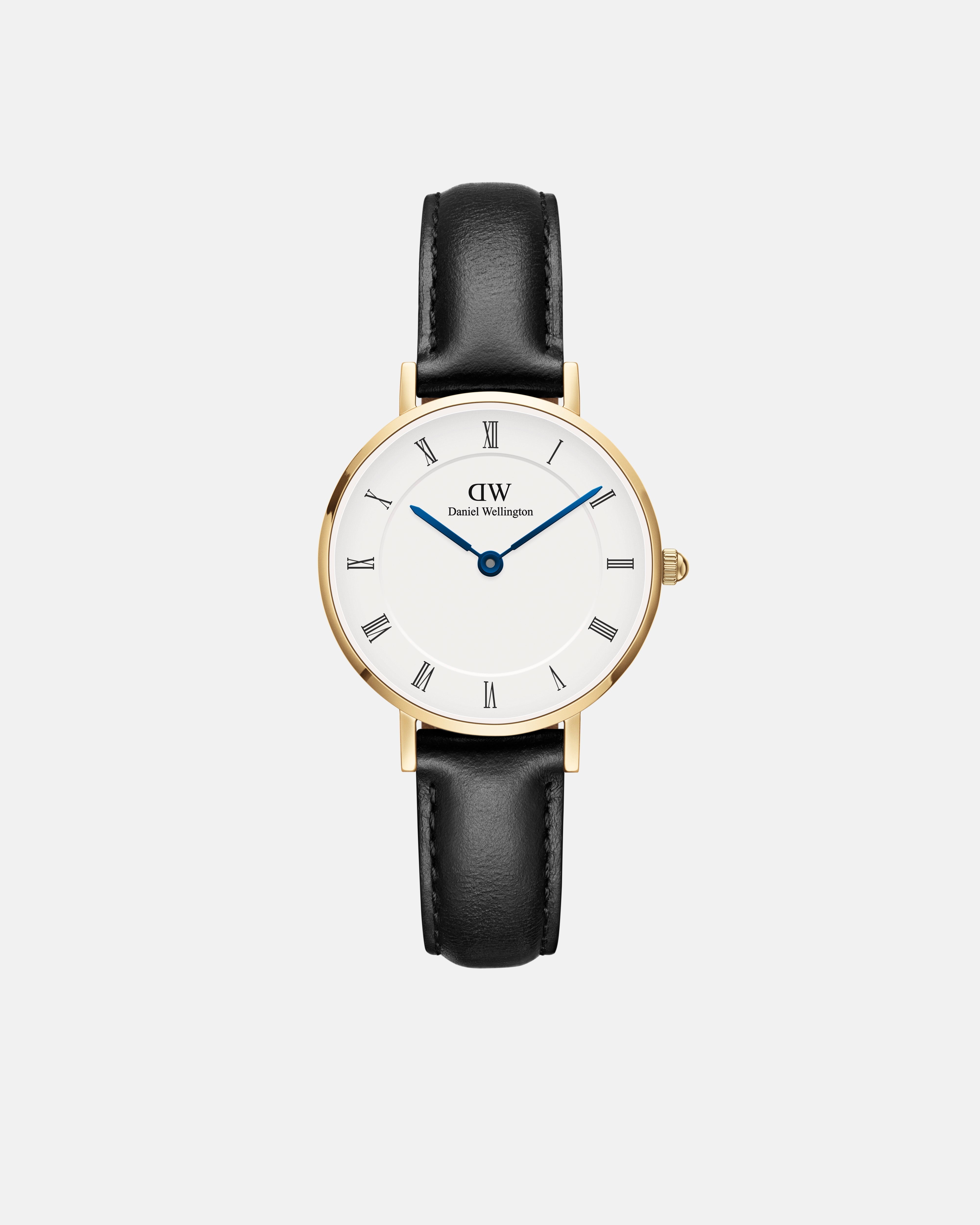 Daniel Wellington Petite Roman Numerals 28 Sheffield Gold White Watch