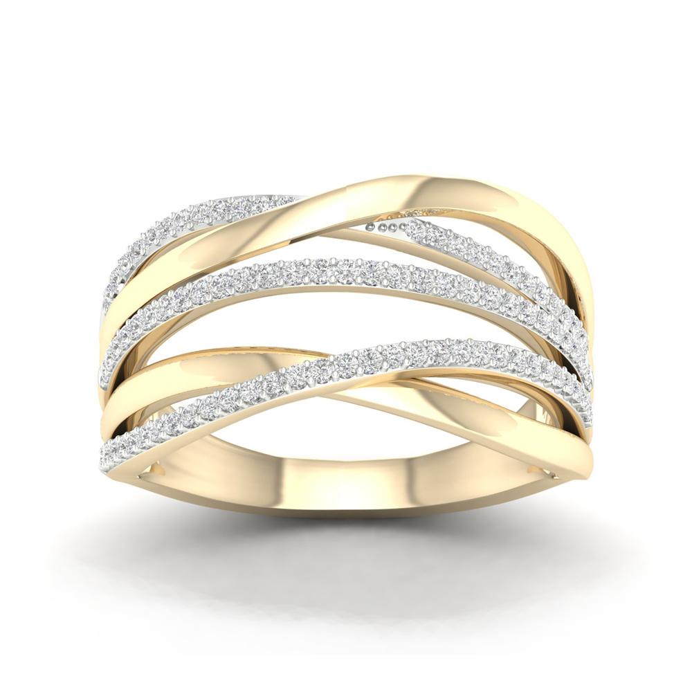 9Ct Gold 0.25Ct Diamond Ring