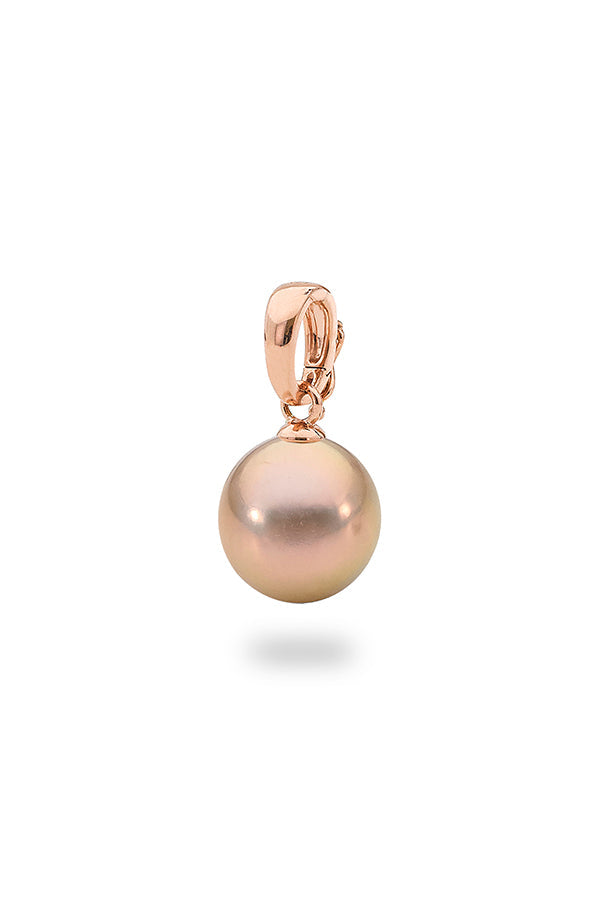 9ct Rose Gold Freshwater Pearl Edison Enhancer