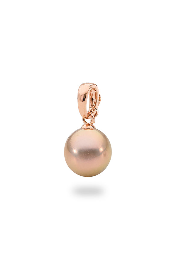 9ct rose gold Edison pearl pendant 9ct rose gold Edison pearl pendant