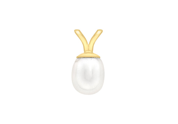 9ct Yellow Gold Cult Freshwater Pearl Pendant