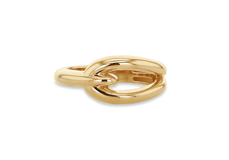 9ct Yellow Gold Open Link Ring