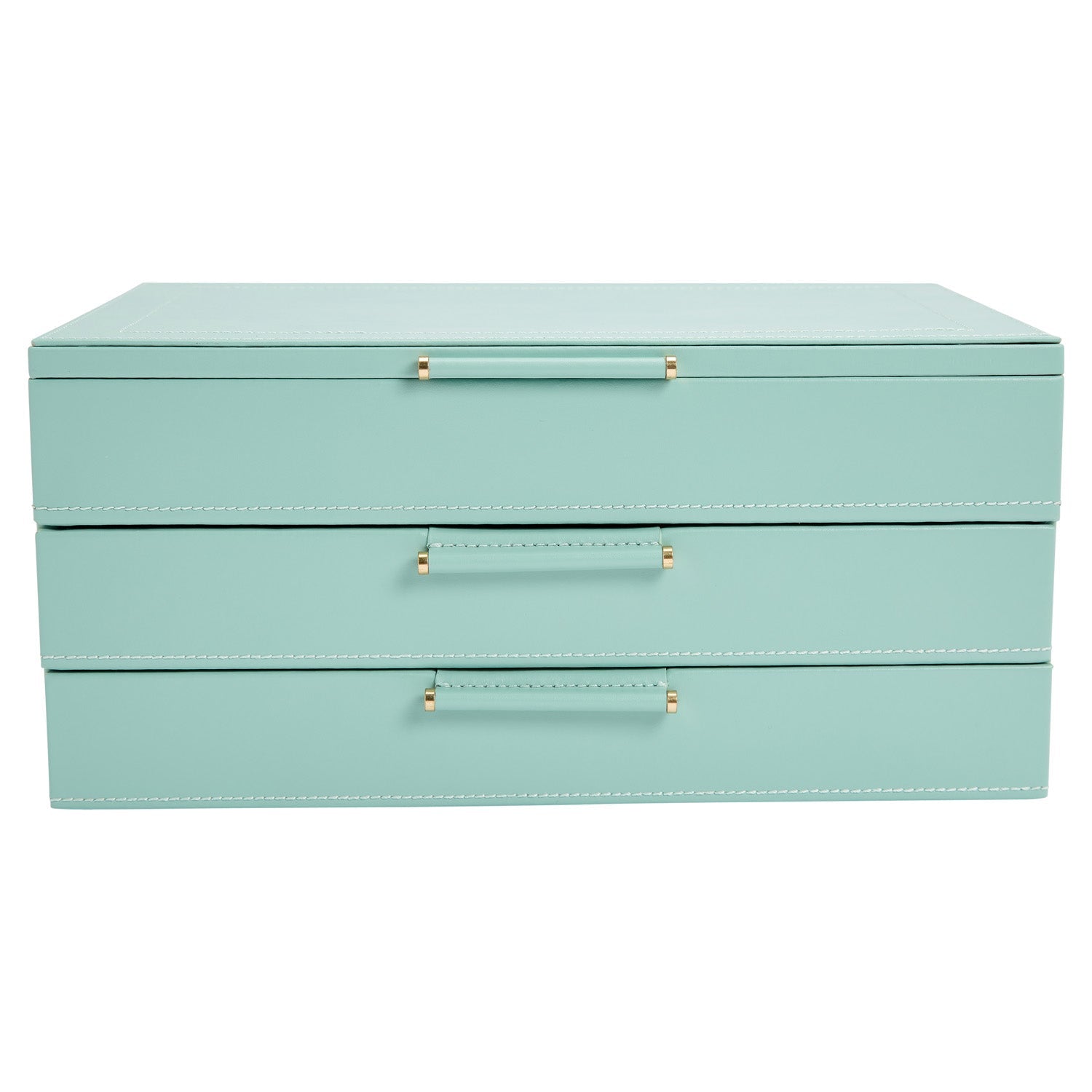 Wolf Sophia Jewellery Box Jade