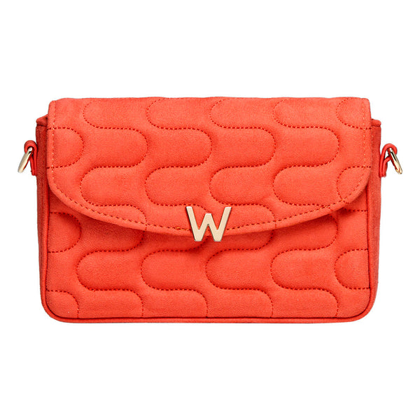 Wolf Mimi Swirl Cross Body Bag with Scarf Radiant Red
