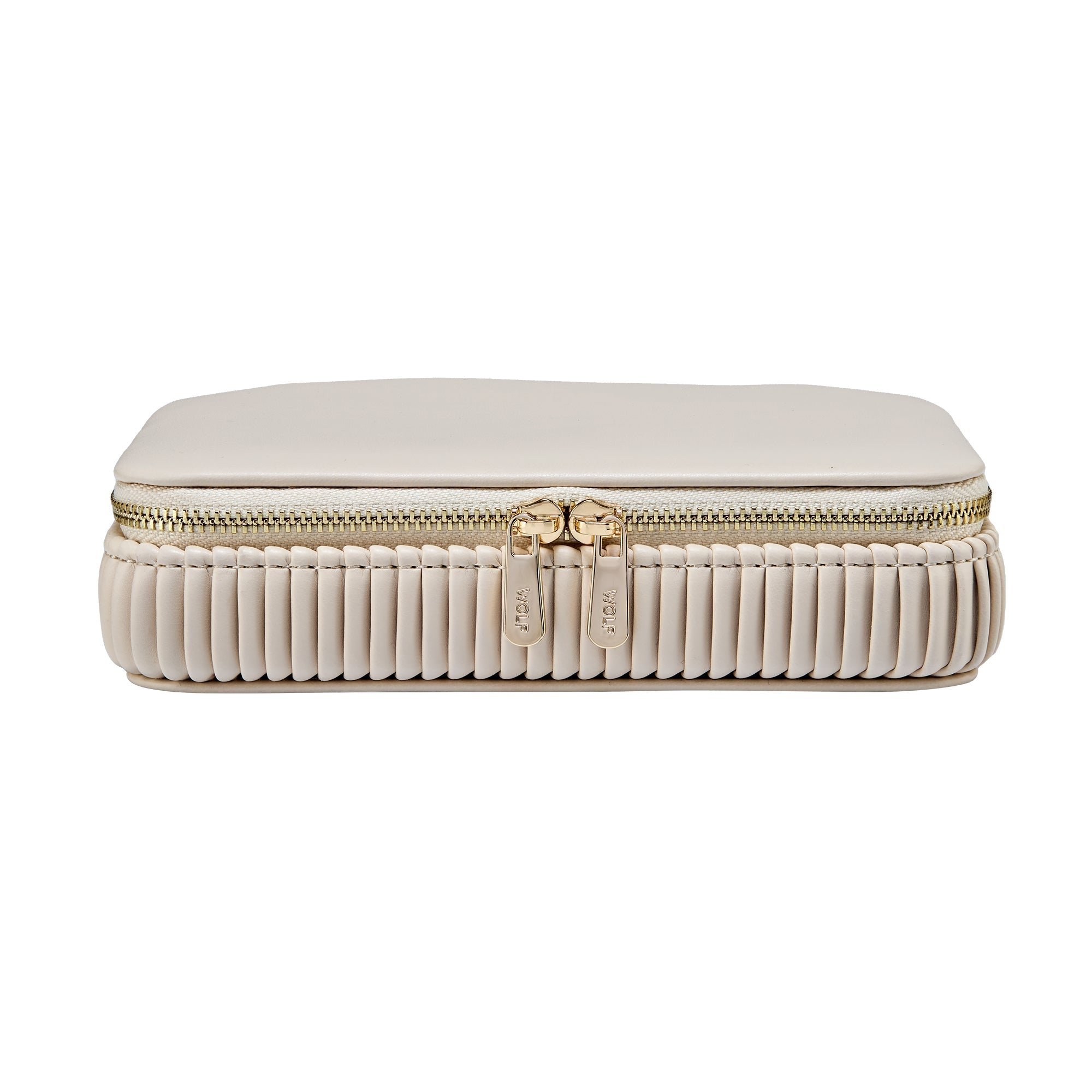 Wolf Bella Travel Zip Case Bone