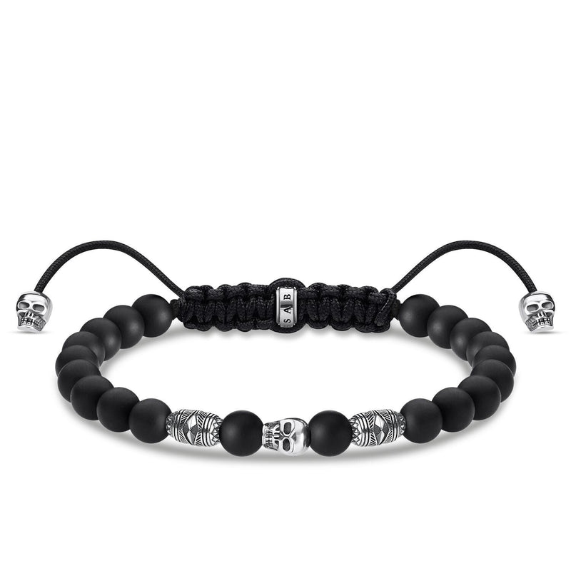 Thomas Sabo Bracelet Black Skull