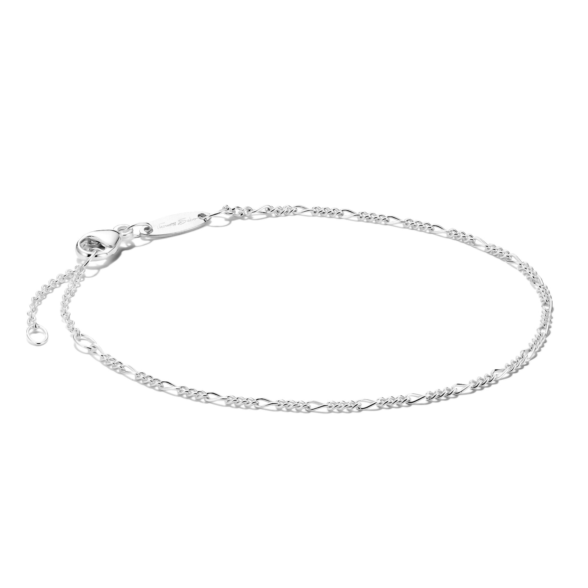 THOMAS SABO Charm bracelet Figaro design silver