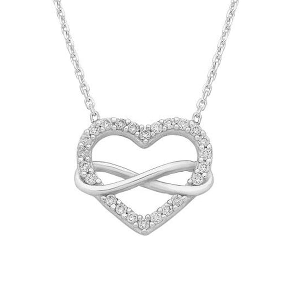 Sterling Silver Cubic Zirconia Necklet