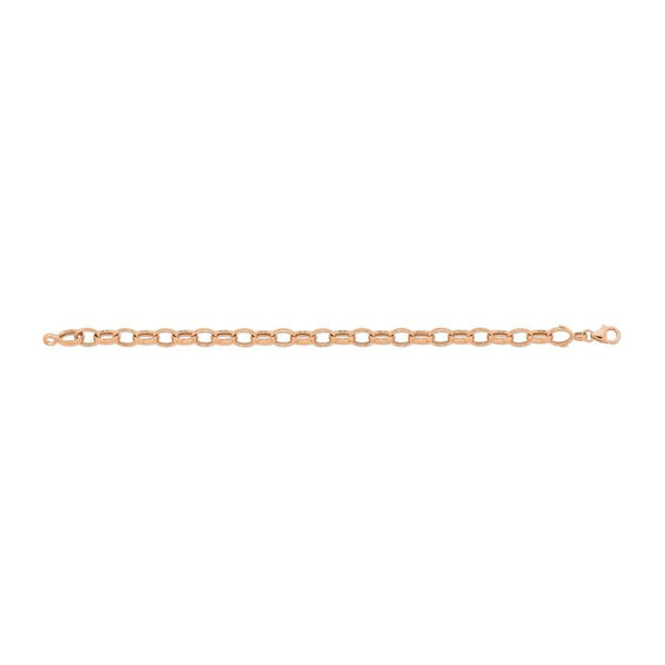 9Ct Rose Gold Silver Filled Bracelet