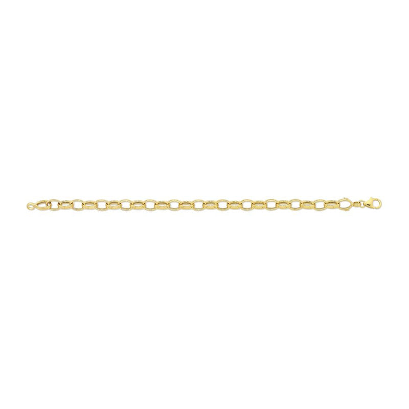 9Ct Gold Silver Filled Bracelet