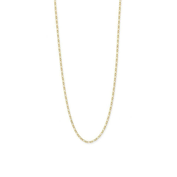 9Ct Gold Silver Filled 40Cm Chain With Extension