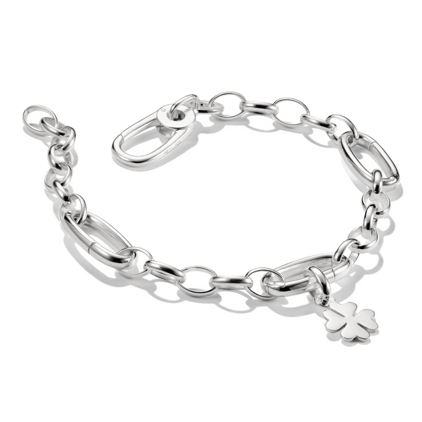 THOMAS SABO Charm bracelet with three Connect links Silver