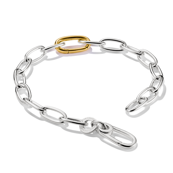 THOMAS SABO Charm bracelet bicolour with Connect link