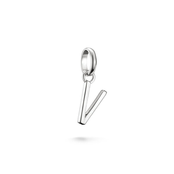 THOMAS SABO Connect Charm letter V Silver
