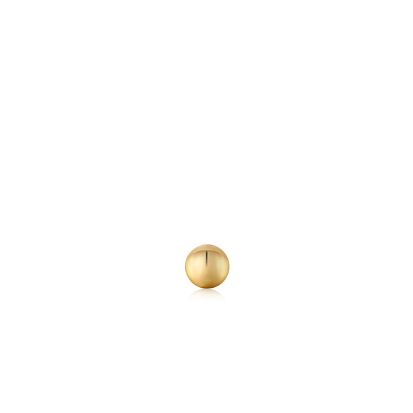 Ania Haie Gold Sphere Barbell Single Earring