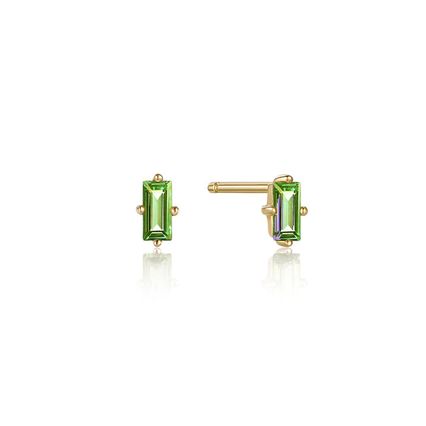 Ania Haie 14ct Gold Tourmaline Stud Earrings