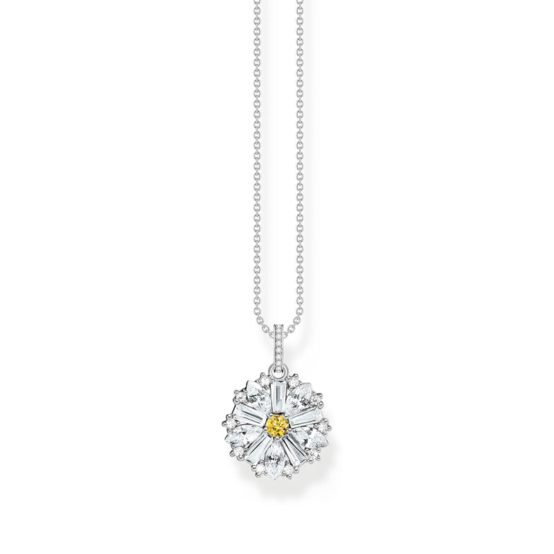 THOMAS SABO Lovely Daisy Pendant Chain in Silver
