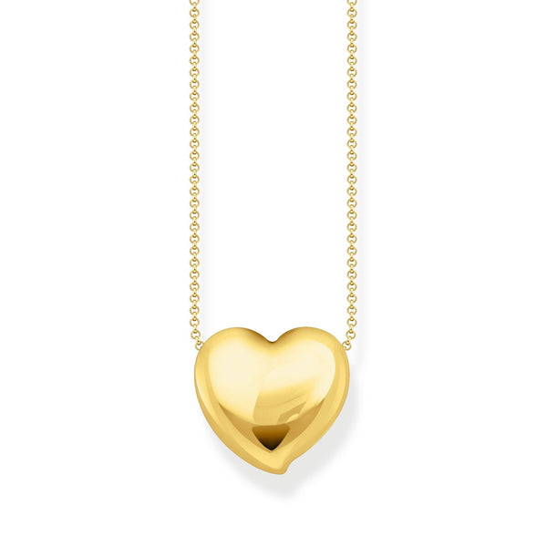 THOMAS SABO Necklace with heart pendant gold