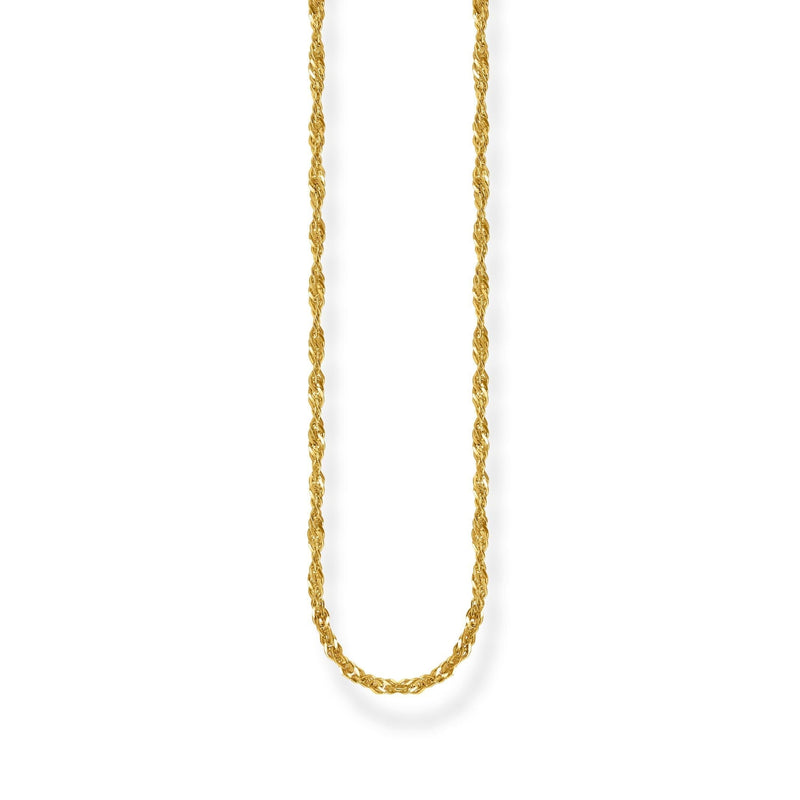 THOMAS SABO Singapore chain gold plated
