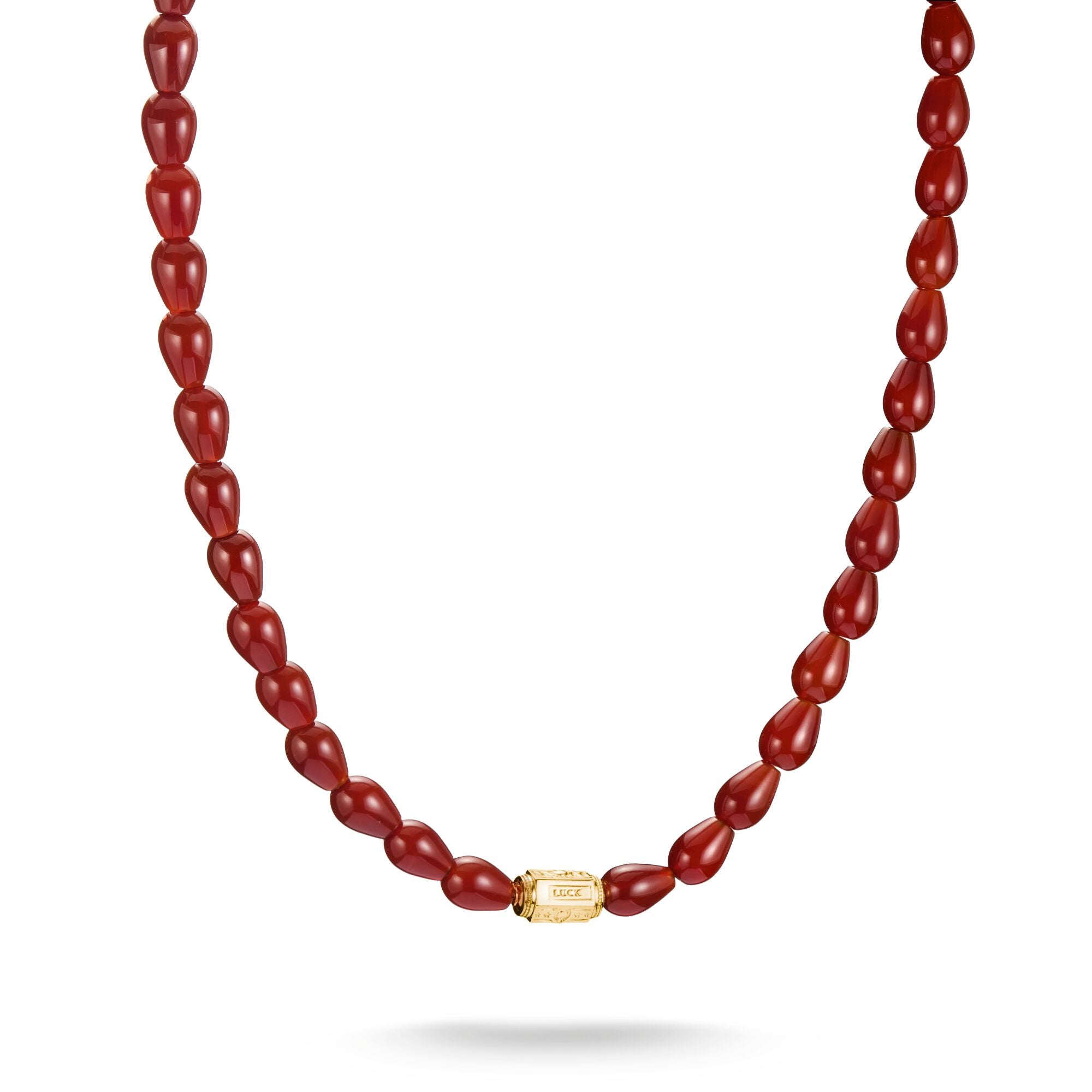 THOMAS SABO Elyndra Necklace with Red Agate Beads