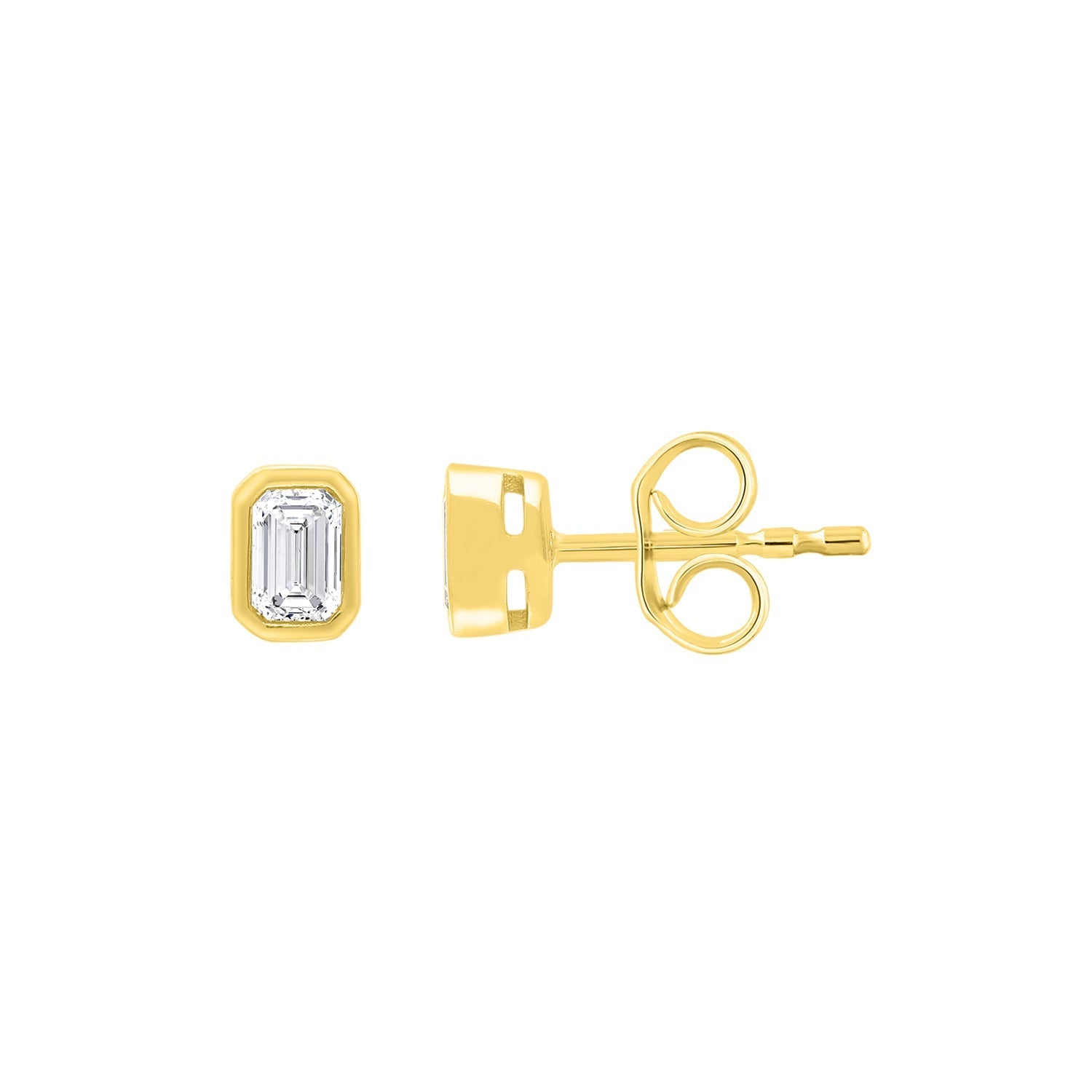 0.3ct Lab Grown Diamond Earrings in 9ct Yellow Gold