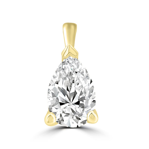 0.70ct Lab Grown Diamond Pendant in 18ct Yellow Gold